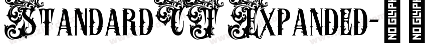 StandardCT Expanded字体转换